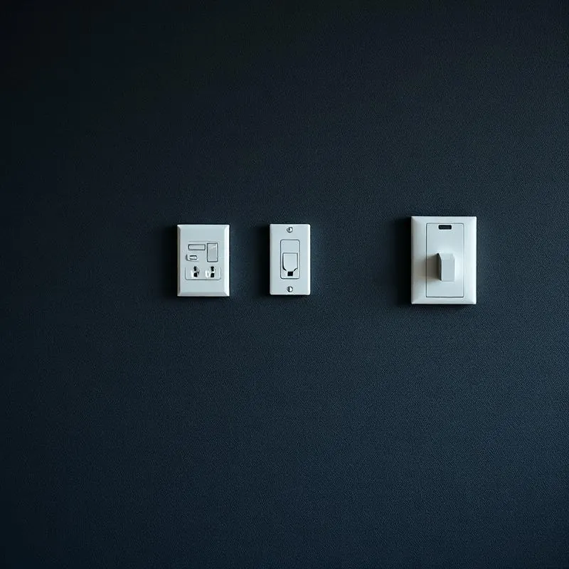 Tomadas e interruptores